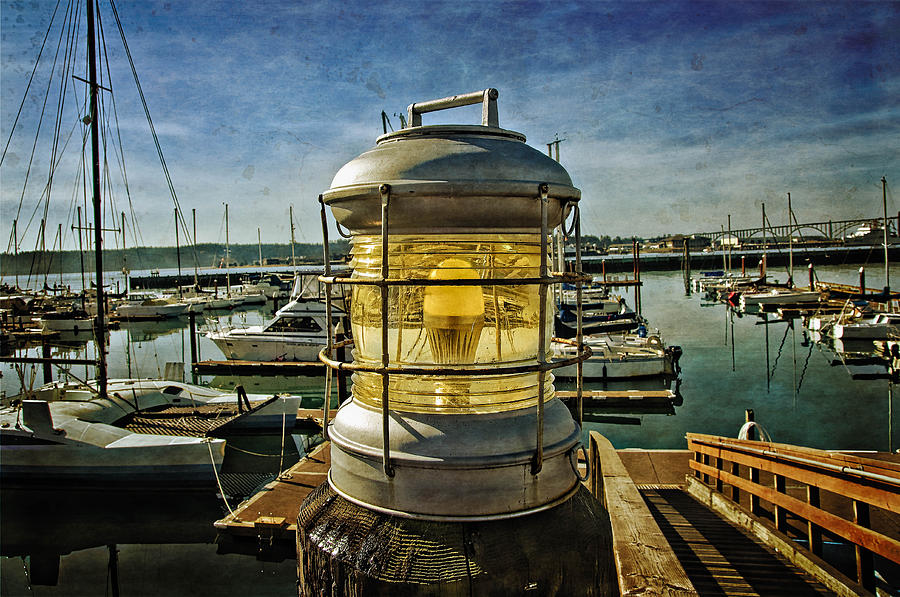 Nature Photograph - The Lamp At Embarcadero  by Thom Zehrfeld