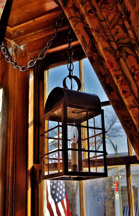 The Lantern in the Window Photograph by Jean Goodwin Brooks