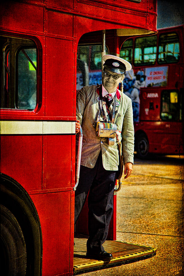 The Last Bus Conductor Photograph by Chris Lord