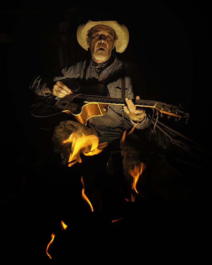 The Last Cowboy Song Photograph by Ron  McGinnis