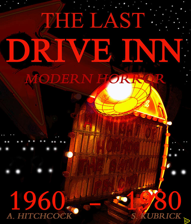 Movie Painting - The Last Drive Inn by David Lee Thompson