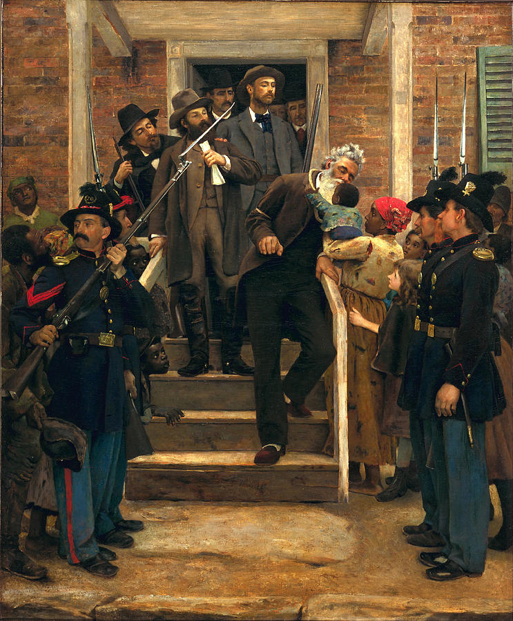 The Last Moments of John Brown Painting by Thomas Hovenden