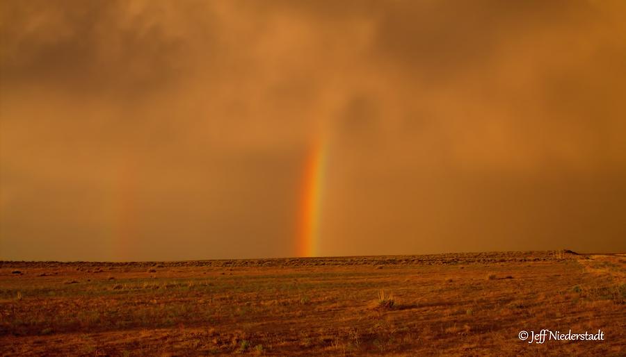 The last rainbow Photograph by Jeff Niederstadt