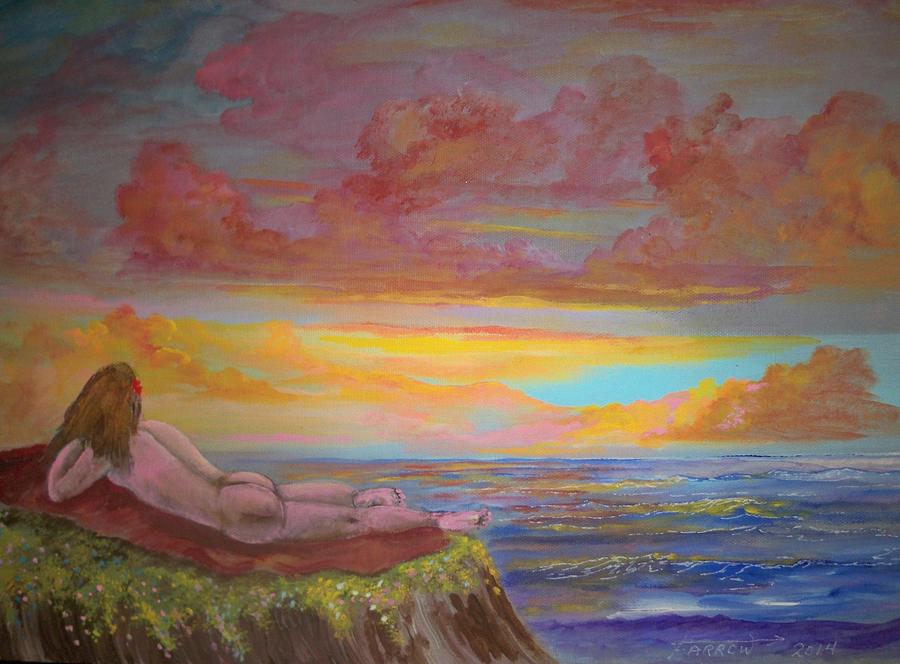 The Last Rays Painting by Dave Farrow