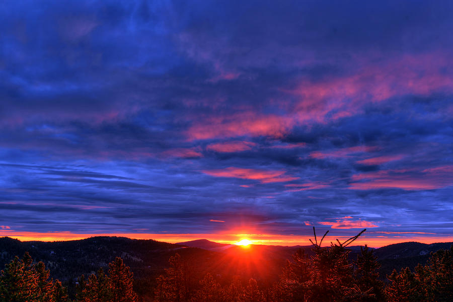 The Last Sunrise in July Photograph by Matt Swinden