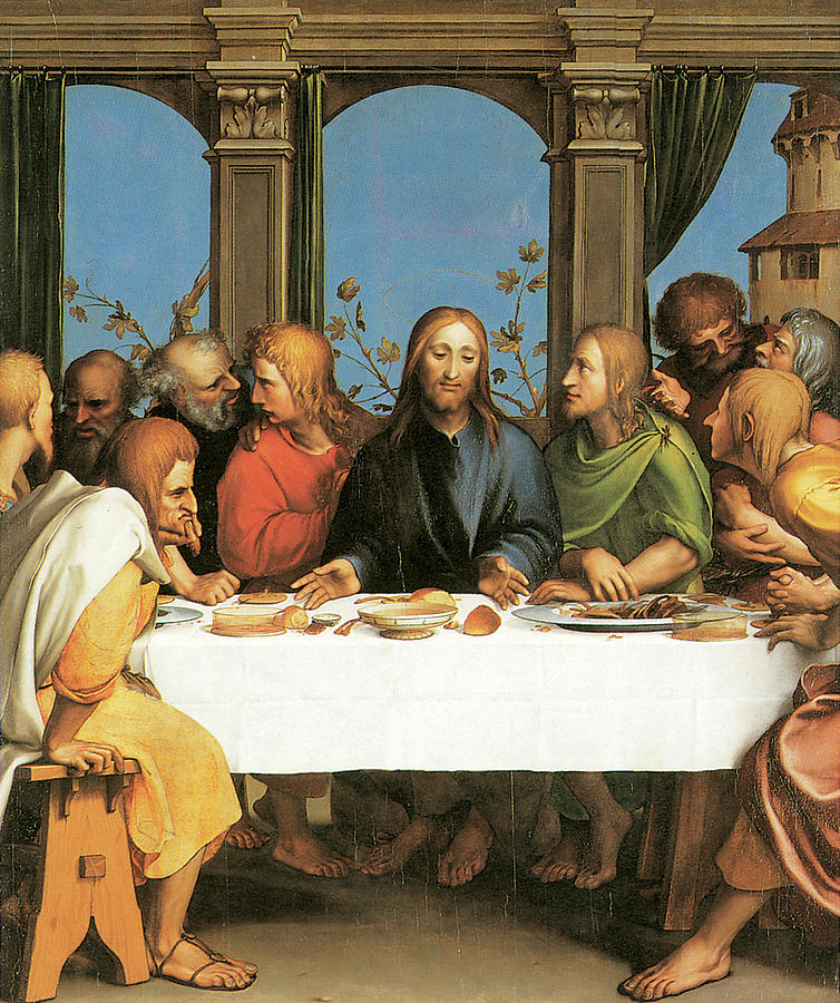 The Last Supper Painting by Hans Holbein the Younger - Fine Art America