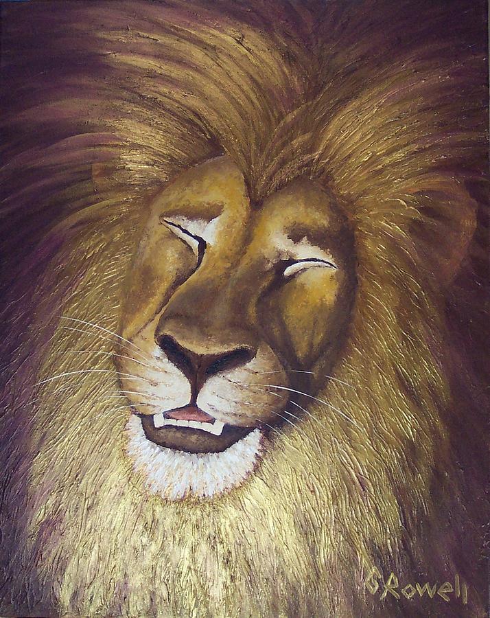 The Laughter Of The King Painting by Gary Rowell