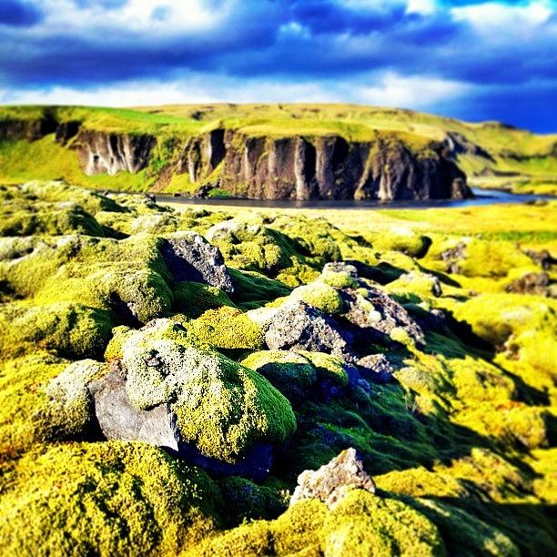 Iceland Photograph - The Lava Fields Of #iceland Are Unreal by Dave And Deb
