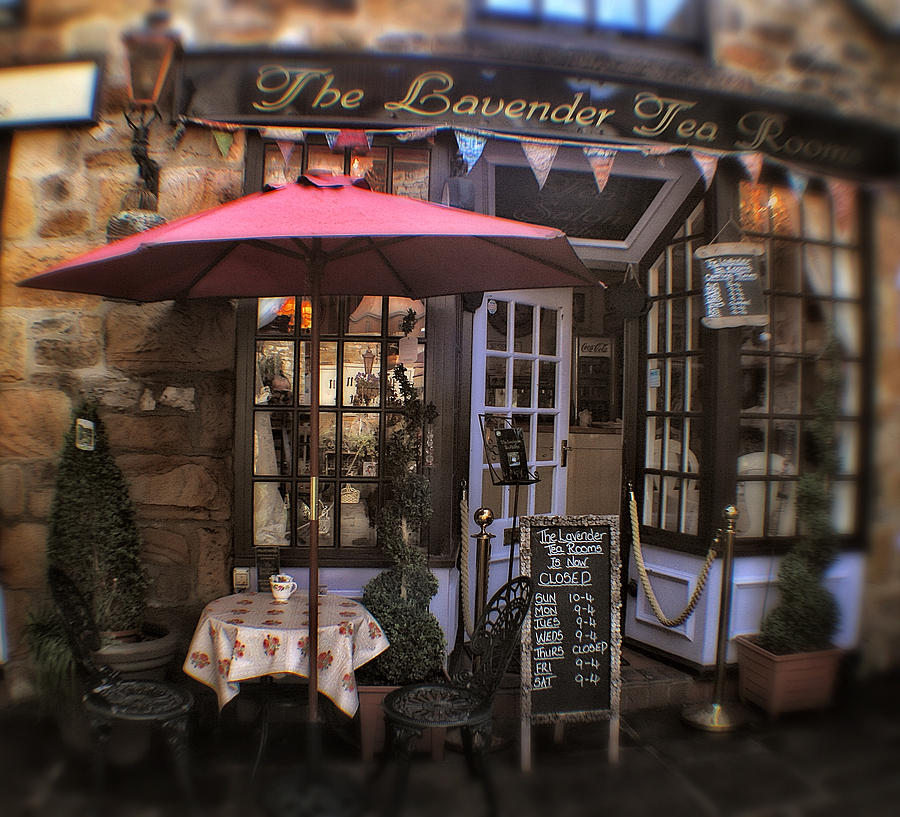 The Lavender Tea Rooms - England Photograph by Doc Braham