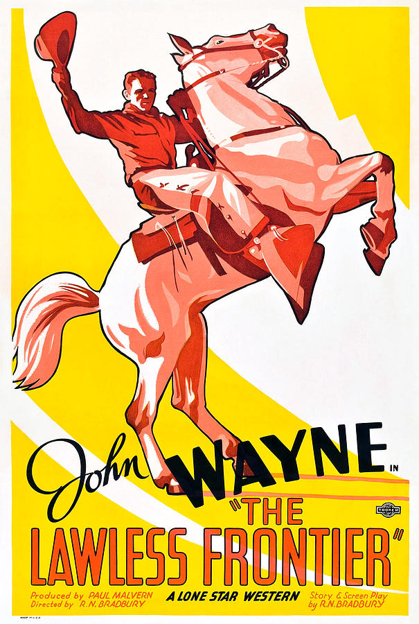 The Lawless Frontier, John Wayne Photograph by Everett | Fine Art America