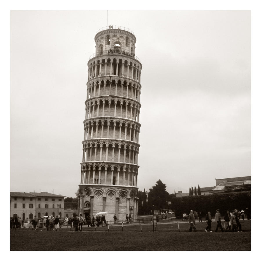 The Leaning Tower Photograph by Jeff Leland - Fine Art America