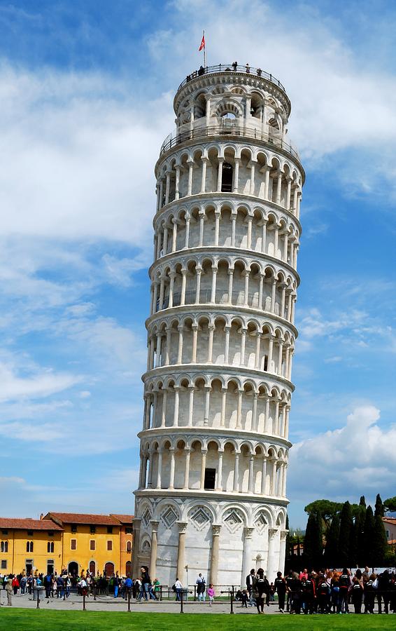 The Leaning Tower of Pisa Painting by Gianfranco Weiss