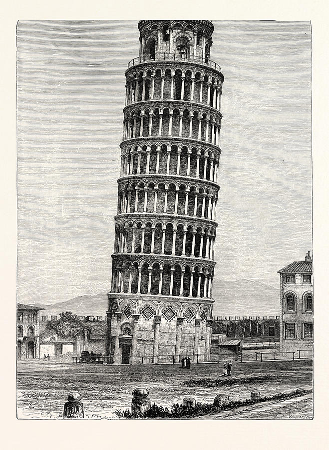 FREE! - Leaning Tower of Pisa Colouring | Colouring Sheets