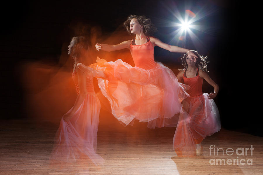 Ballerina Photograph - The Leap by Cindy Singleton