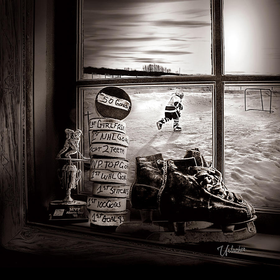 Hockey Gifts Digital Art - The Legacy by Elizabeth Urlacher