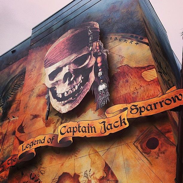 Jacksparrow Photograph - The Legend Of Jack Sparrow #disneyworld by Lisa Thomas