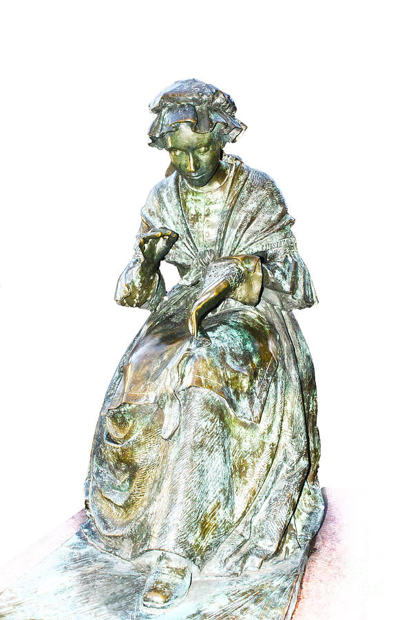 The Leicester Seamstress Statue Photograph by Linsey Williams