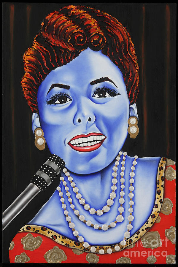 The Lena Horne Painting By Nannette Harris Fine Art America