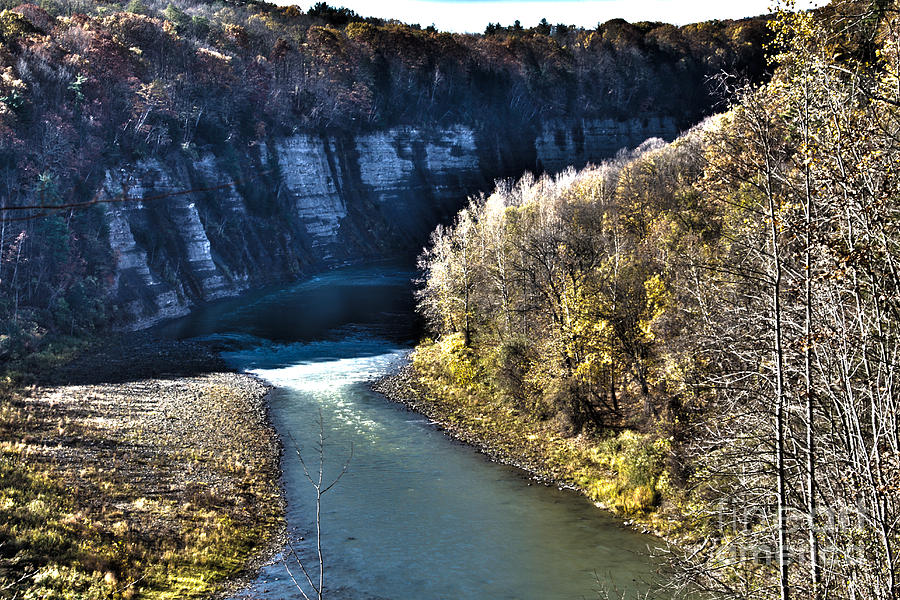 The Letchworth Gorge Photograph by William Norton