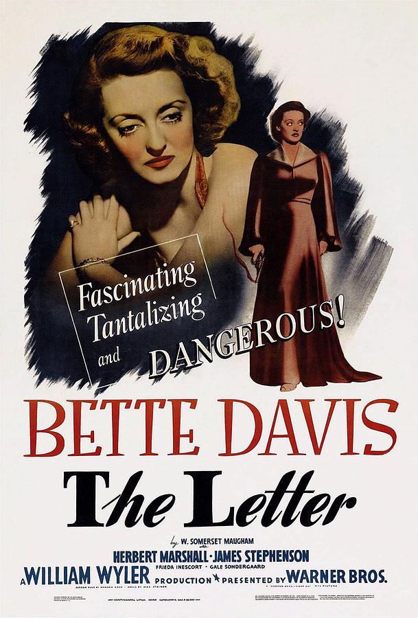 The Letter  Photograph by Movie Poster Prints