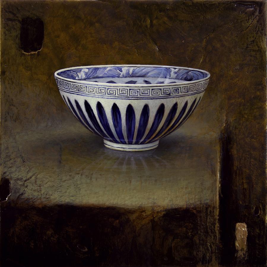 The Lianzi Bowl Painting by Bruno Capolongo