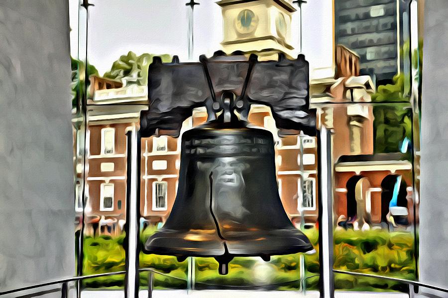 The Liberty Bell Painting by Florian Rodarte