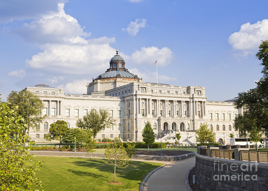 The Library Of Congress Photograph By B Christopher - Fine Art America