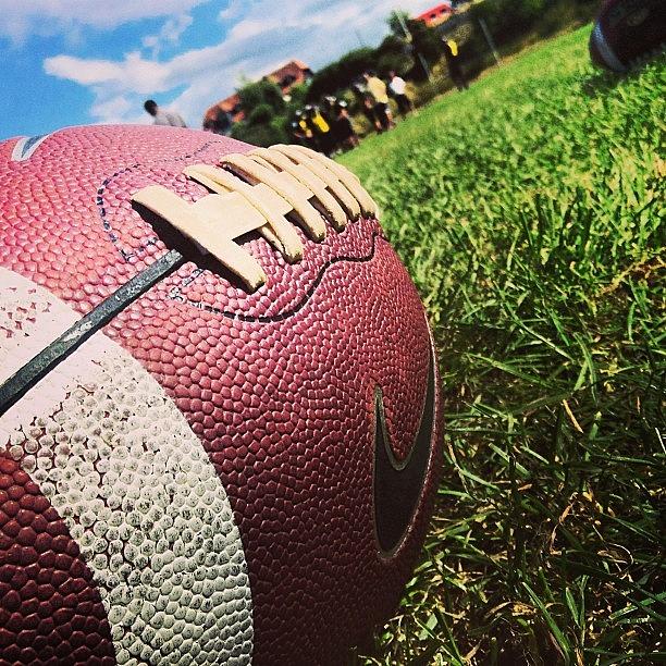 Summer Photograph - The Life I Dont Mind...🏈 #football by Lyndzee Reynolds