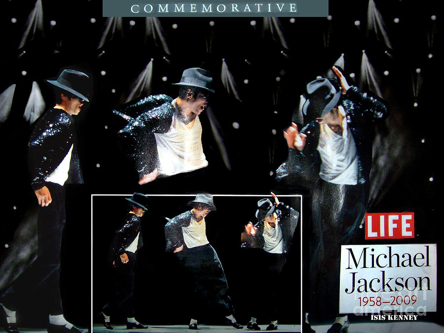 The Life Of Michael Jackson Mixed Media by Isis Kenney - Fine Art America