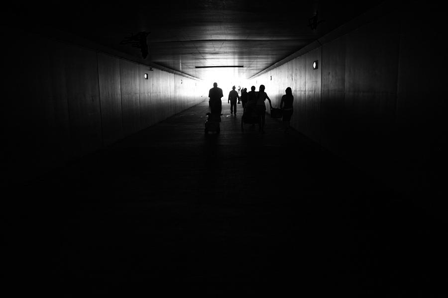The light at the end of the tunnel Photograph by Nathan Rupert