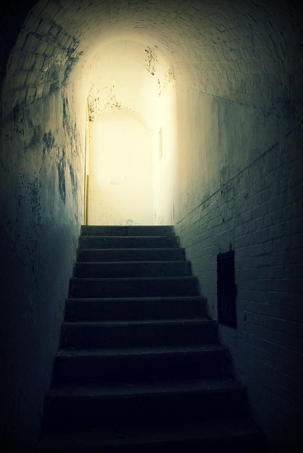 The Light at the Top of the Stairs Photograph by Marilyn Wilson