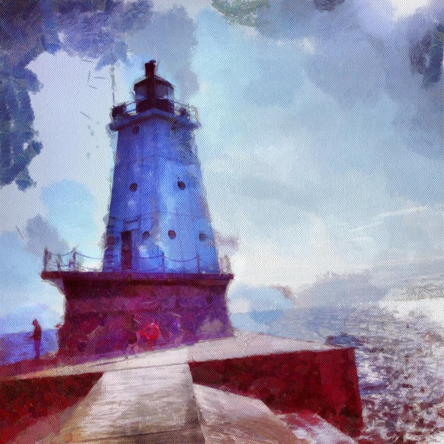 Lighthouse Photograph - The Light House by Jeff Klingler