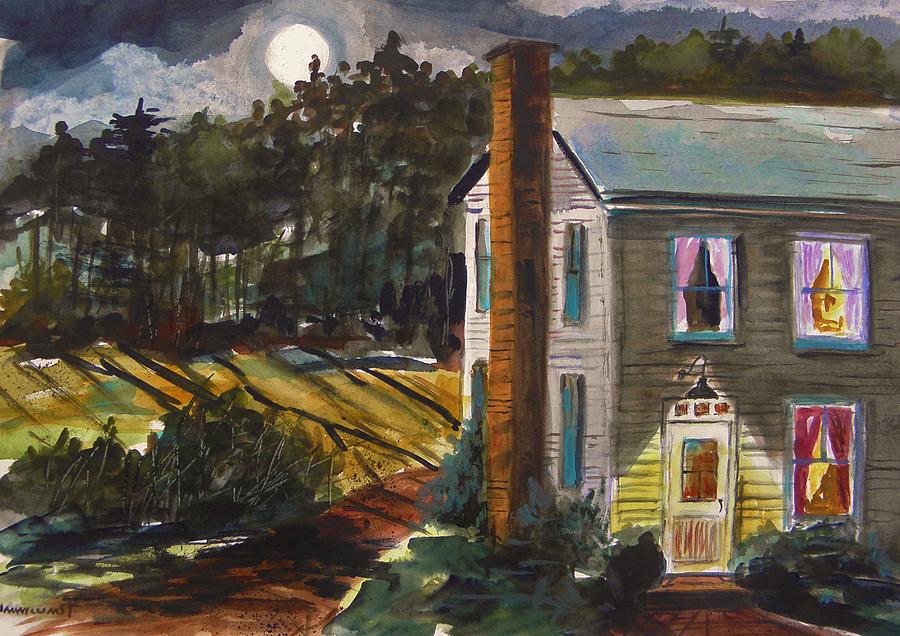 The Light Over the Door Painting by John Williams