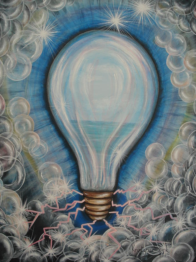 The Light Within Painting by Krystyna Spink