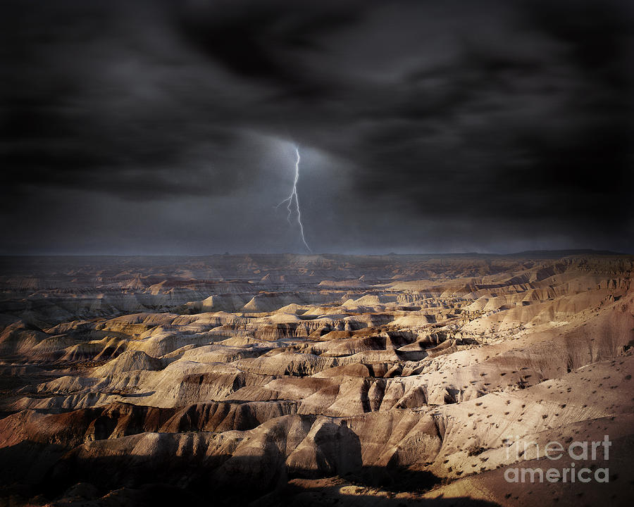The Lightning Photograph by Edmund Nagele FRPS