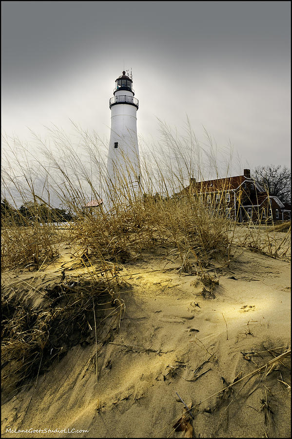 The Lighthouse Beach At Fort Gratiot Michigan Photograph