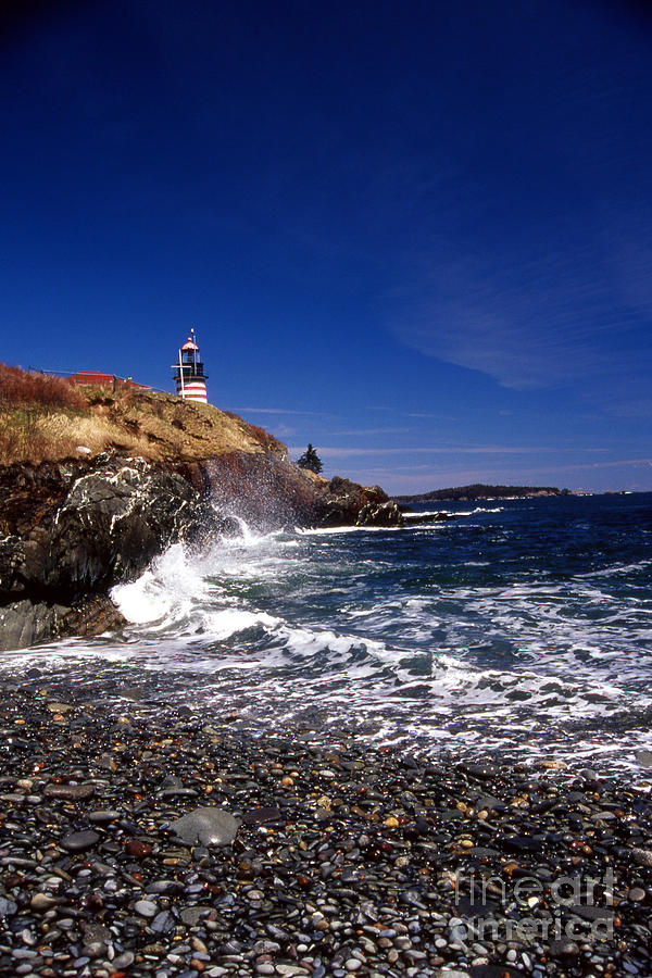 The Ligthouse At West Quoddy Photograph