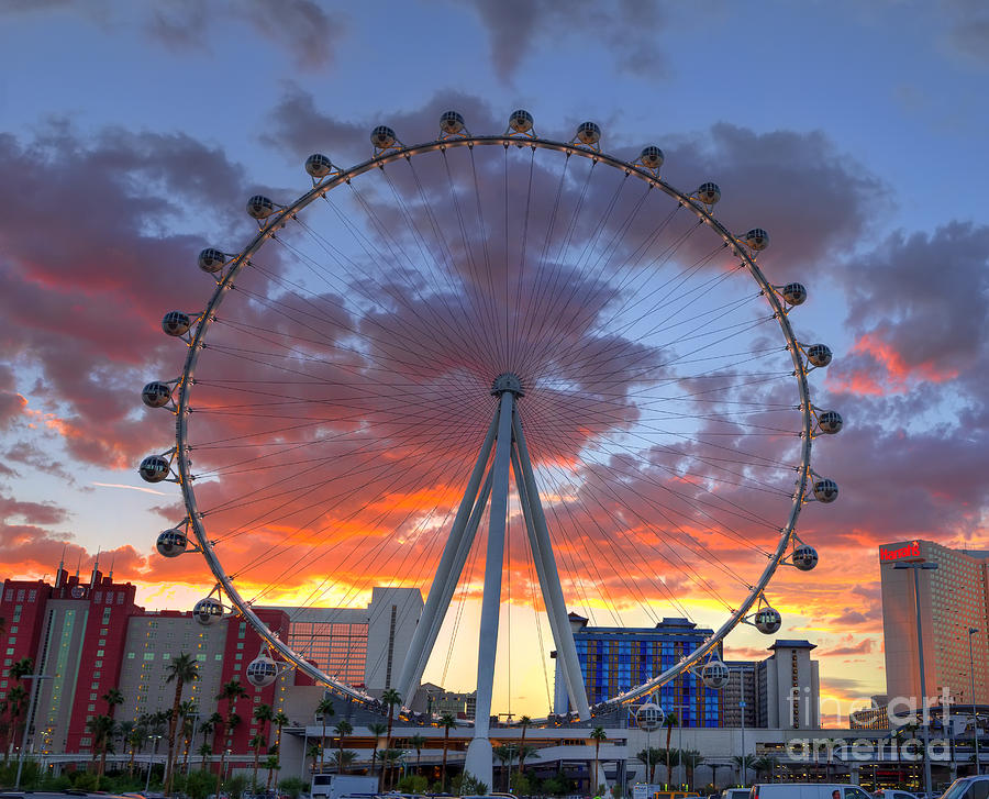 High Roller at The LINQ Photograph by Eddie Yerkish