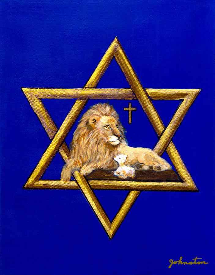 The Lion Of Judah #7 Painting