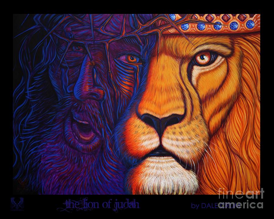 The Lion Of Judah Painting by Dale Crum