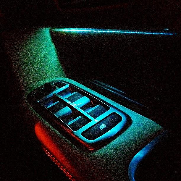 Car Photograph - The Lit Up Switches Of Xf #jaguar #jag by Rachit Hirani