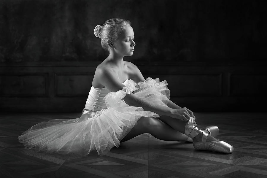The Little Ballerina 1 Photograph by Victoria Ivanova