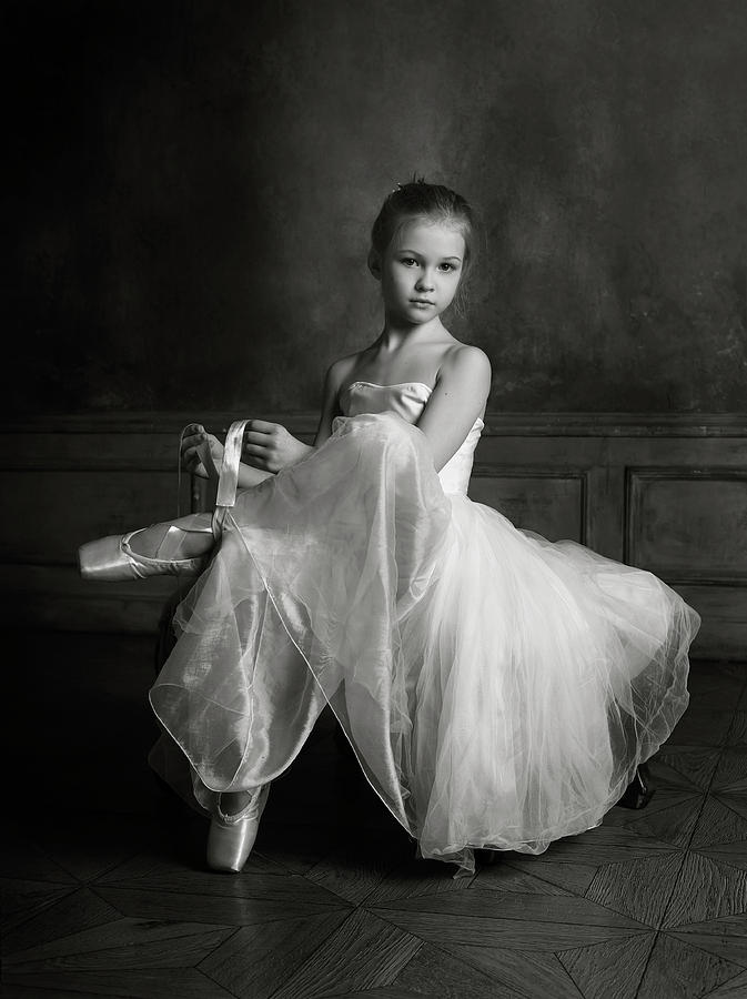The Little Ballet Dancer Photograph by Victoria Ivanova
