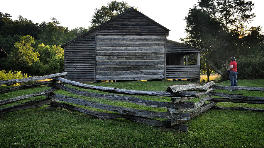 The Little Cabin in Cades Cove Photograph by George Taylor