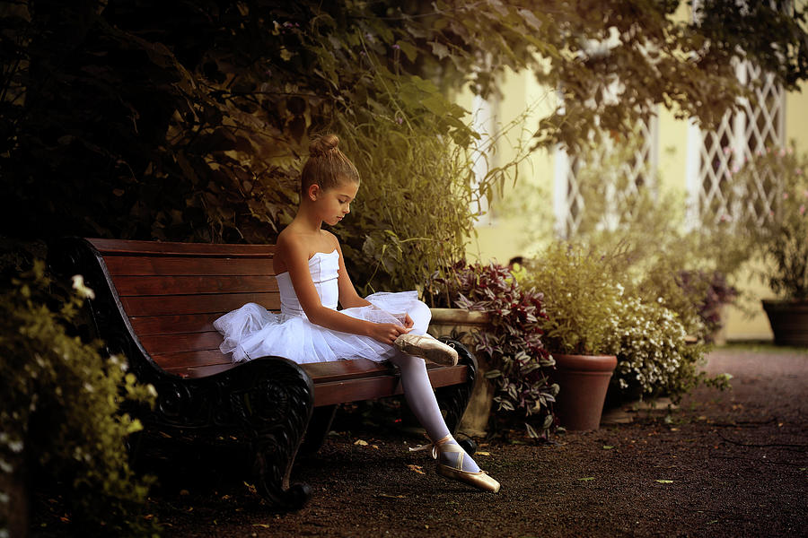 Dancer Photograph - The Little Dancer by Victoria Ivanova