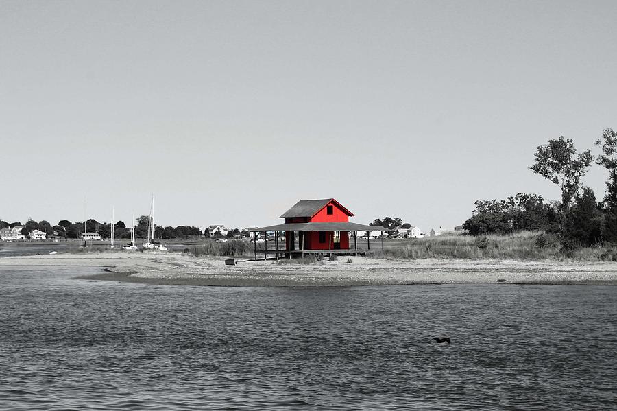 The Little Red House Photograph by Catie Canetti