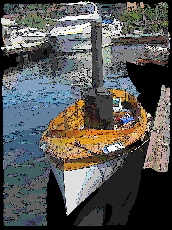 The Little Steamboat That Could Digital Art by Tim Allen