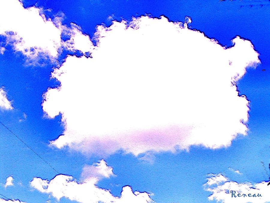 The Little White Cloud That Cried Photograph by A L Sadie Reneau