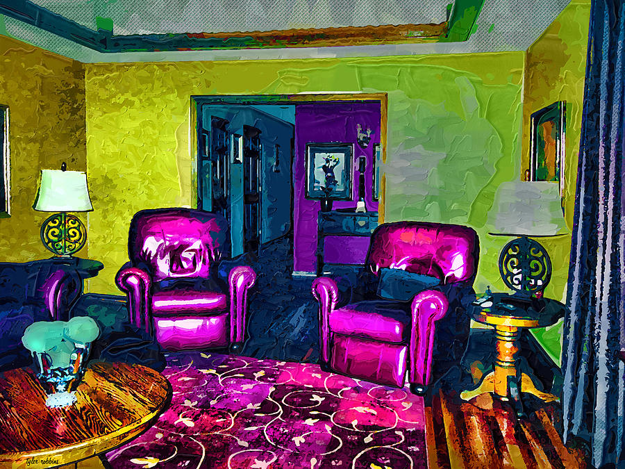 The Living Room Painting by Tyler Robbins
