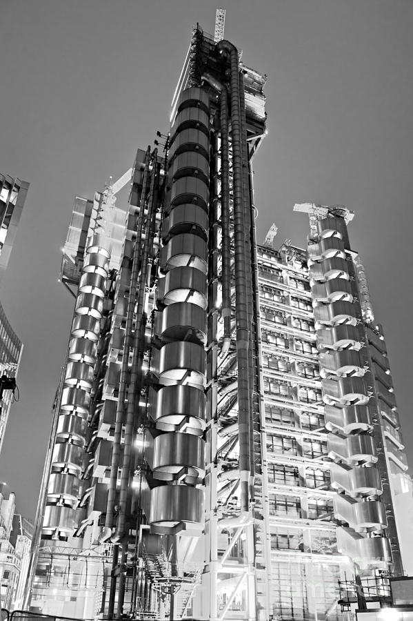 The Lloyds Building - London Photograph by Luciano Mortula
